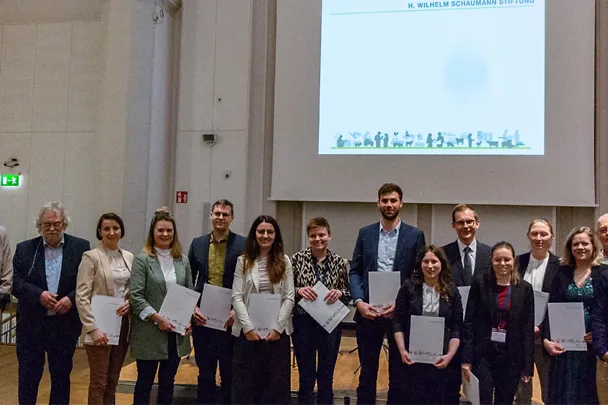 Gruppenbild Verleihung beste Dissertationen 2023 2024 Gruppenbild Verleihung beste Dissertationen 2023 2024