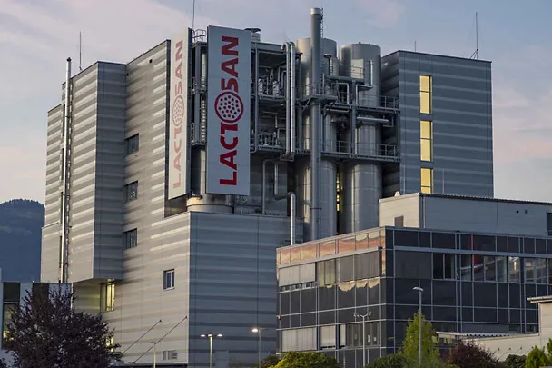 Werksgebäude der Lactosan Werksgebäude der Lactosan