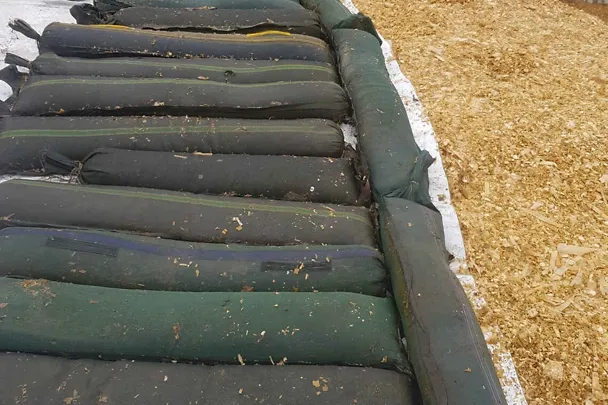 Sardinentechnik schützt Maissilage vor Nacherwärmung Sardinentechnik schützt Maissilage vor Nacherwärmung