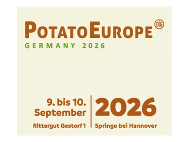 Logo der PotatoEurope 2026 in Springe Logo der PotatoEurope 2026 in Springe